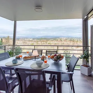  Apartment A7- 2 Bdr Sea & Mountain View - Ac, Parking, Pool & Terrace